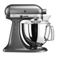 KitchenAid Artisan 4.8L Stand Mixer Medallion Silver Metallic Gloss 5KSM175PSEMS