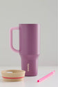 Owala 40oz Stainless Steel Travel Mug with Straw 1.1L Roses