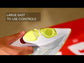 Mellerware Iron Steam / Dry / Spray Ceramic Yellow 250Ml 2000W "Ra" 23220Y
