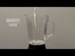 Mellerware Jug Blender With Coffee Mill Stainless Steel Brushed 1.5L 550W Optima 62600C