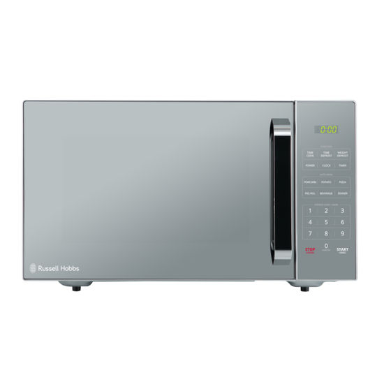 Russell Hobbs 45L Silver Mirror Microwave RHEM45L