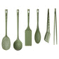 Risoli Dr.Green Nylon Utensil Set – 6pcs 020080/36DR0