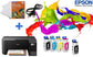 Epson L3211 Printer + 2x ZATECH Glossy photo Papers & Printer Cable