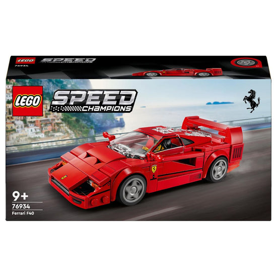 LEGO® Speed Champions Ferrari F40 Supercar Vehicle Toy 76934