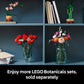 Lego Icons Botanicals Pretty Pink Flower Bouquet Floral Decor 10342