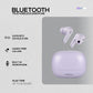 Volkano Jupiter Series (TWS) True Wireless Earphones - Pastel Purple VK-1158