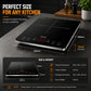 Feelive 2000W Portable Induction Cooktop Touch Control Black 20CB16T