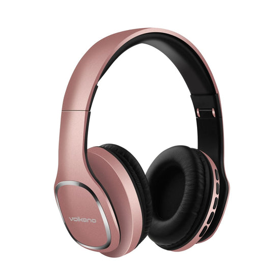 Volkano Phonic Series Bluetooth Headphones Rose Gold
