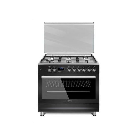 Ferre Premium Range 6 Burner Wok Matt Black- F9S60E7.PIB