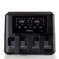 Kenwood - 9L kHealthy Dual Basket Air Fryer with Window- HFG95.000BK