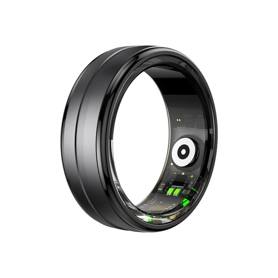 Volkano Ring Series Smart Ring with Charging Case Black VK-5098