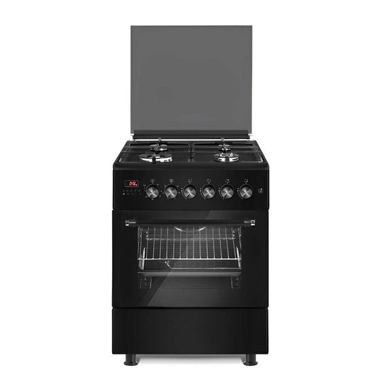 Ferre 60 60 Premium Gas/Electric Freestanding Stove Matt Black F6T40E3.MB