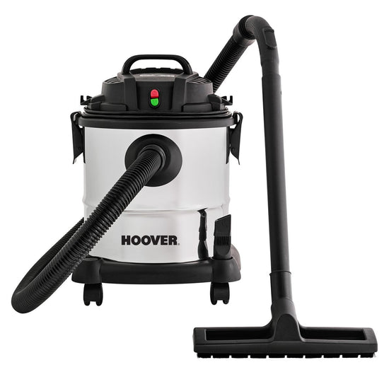 Hoover Stainless Steel 20L Wet Dry Drum Vacuum HWD21