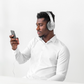 Volkano Phonic Series Bluetooth Headphones - Silver