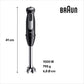Braun MultiQuick 5 Pro Hand Blender 1000W MQ55307M