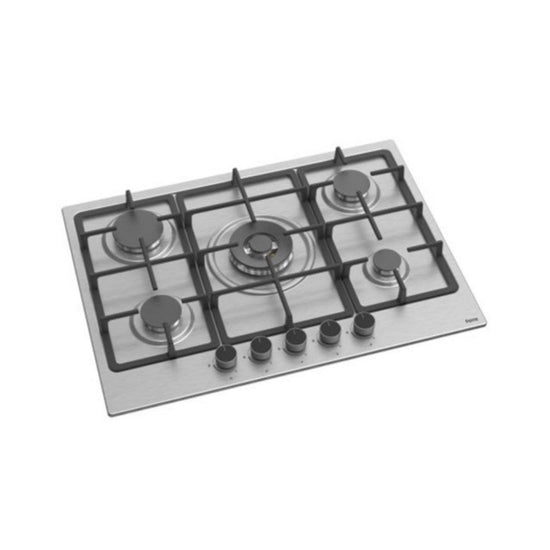 Ferre 75cm 5 Gas Burner Stainless Steel Hob EL008