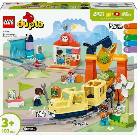 Lego DUPLO® Town Big Interactive Community Train Set 10428