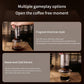 Portable Hand Press Coffee Maker-Transparent Outdoor Coffee Press KFJ