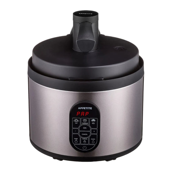 APPETITE Automatic Pap Maker Deluxe Multi Cooker Ganymede Grey