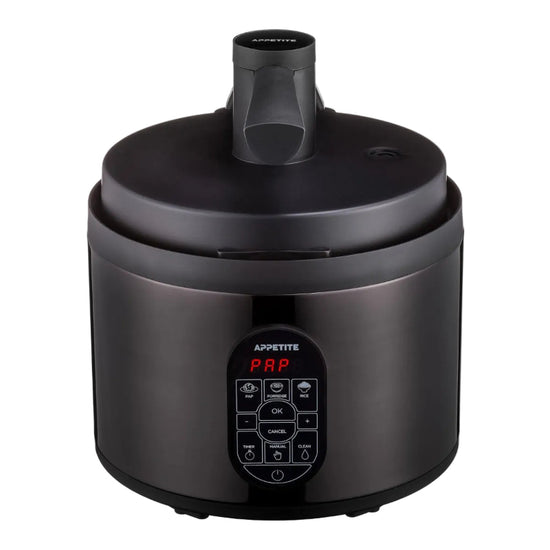 APPETITE Automatic Pap Maker Deluxe Multi Cooker Twilight Black