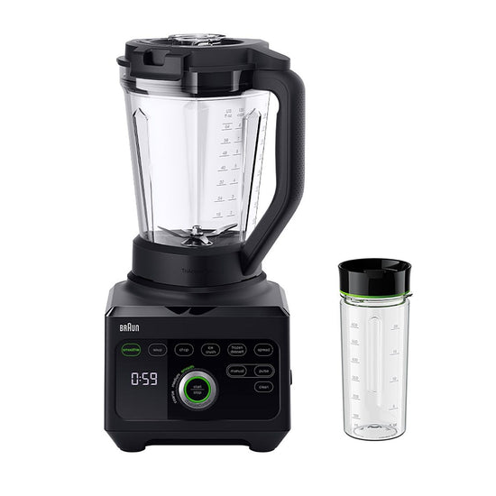 Braun Braun Jug Blender PowerBlend 9 with Smoothie 2 Go 1600W JB9042BK