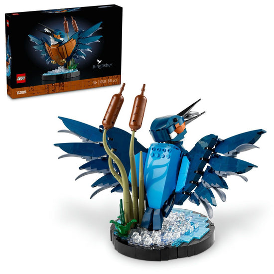 Lego Icons Kingfisher Bird 10331 Building Blocks Toy Set (834 Pieces)