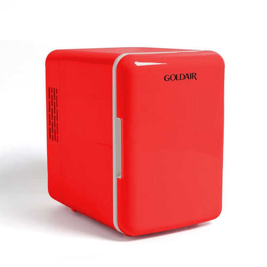 Goldair 4Lt Mini Portable Fridge Red GMR-400