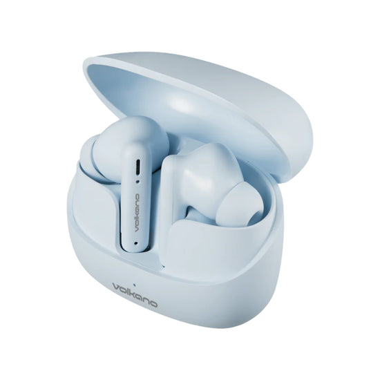 Volkano Jupiter Series (TWS) True Wireless Earphones Pastel Blue VK-1158