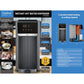 Feelive Instant Hot Water Dispenser, 2.7L, Rapid Heating, FWD30B