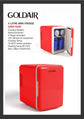 Goldair 4Lt Mini Portable Fridge Red GMR-400