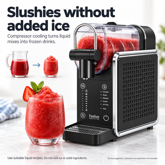 Feelive 2L Slushy Maker Machine Frozen Drinks & Milkshakes FSM18B
