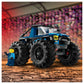 LEGO® City Blue Monster Truck 60402 Building Toy Cars - 148 Pieces