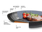 GreenPan Cambridge Square Grill 28Cm CW002217-002