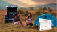 Skyworth 24" STF6800 Portable Google TV with Battery Rust Orange