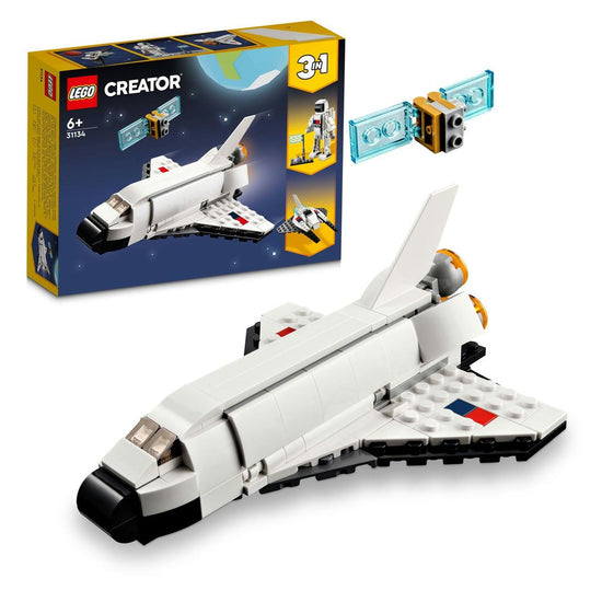 LEGO® Creator Space Shuttle 31134 Building Toy Set (144 Pieces)
