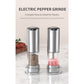 Feelive Rechargeable Pepper and Salt Grinder set 2 Pack with Stand FSSPG