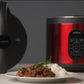 APPETITE Automatic Pap Maker Deluxe Multi Cooker Merlot Red