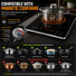 Feelive 2000W Portable Induction Cooktop Touch Control Black 20CB16T