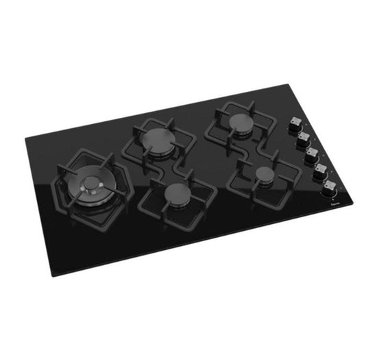 Ferre 90cm Black Gas Hob KA040