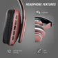Volkano Phonic Series Bluetooth Headphones Rose Gold