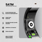 Volkano Ring Series Smart Ring with Charging Case Black VK-5098