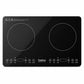Feelive 3500W Double Induction Cooktop Touch Control Black 35IHB06T