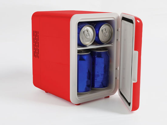 Goldair 4Lt Mini Portable Fridge Red GMR-400