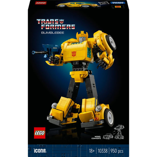 Lego Icons Transformers Bumblebee Set 10338