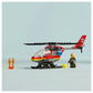 LEGO® City Fire Rescue Helicopter Building Toy Set 85 Pieces 60411