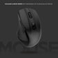 Volkano Black Rechargeable Wireless Mouse - Aurum Series