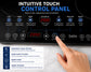 Feelive 3500W Double Induction Cooktop Touch Control Black 35IHB06T