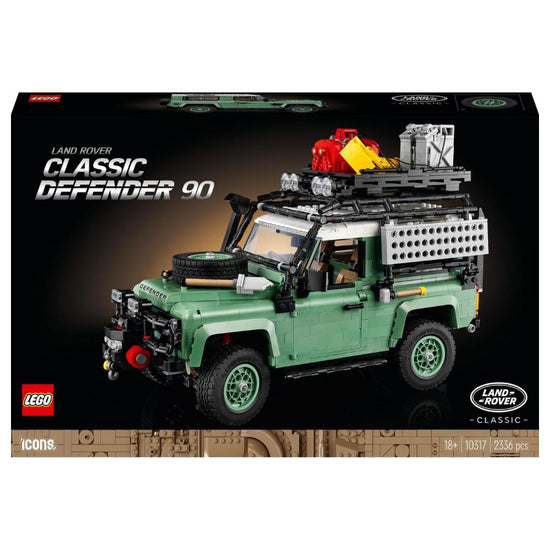 Lego Icons Land Rover Classic Defender 90 Building Toy Cars 10317