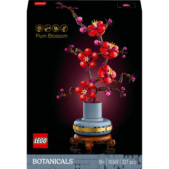 Lego Icons Plum Blossom Flower Decor Display Set 10369