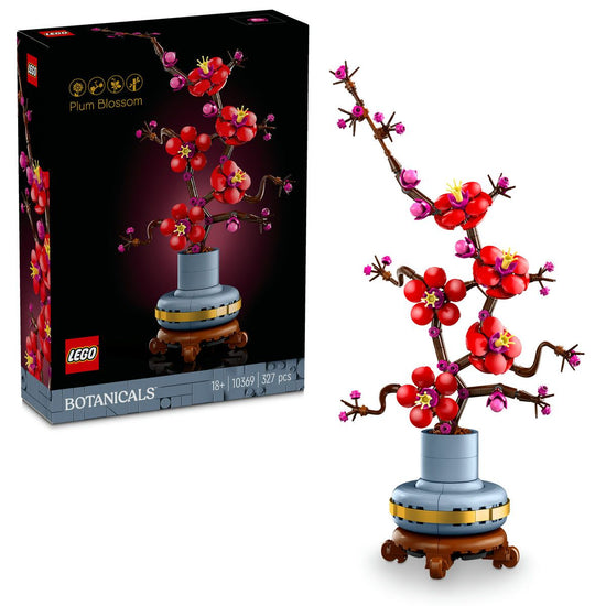 Lego Icons Plum Blossom Flower Decor Display Set 10369